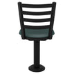 Ladder Back Bolt Down Swivel Metal Chair19c4466d3c66970876