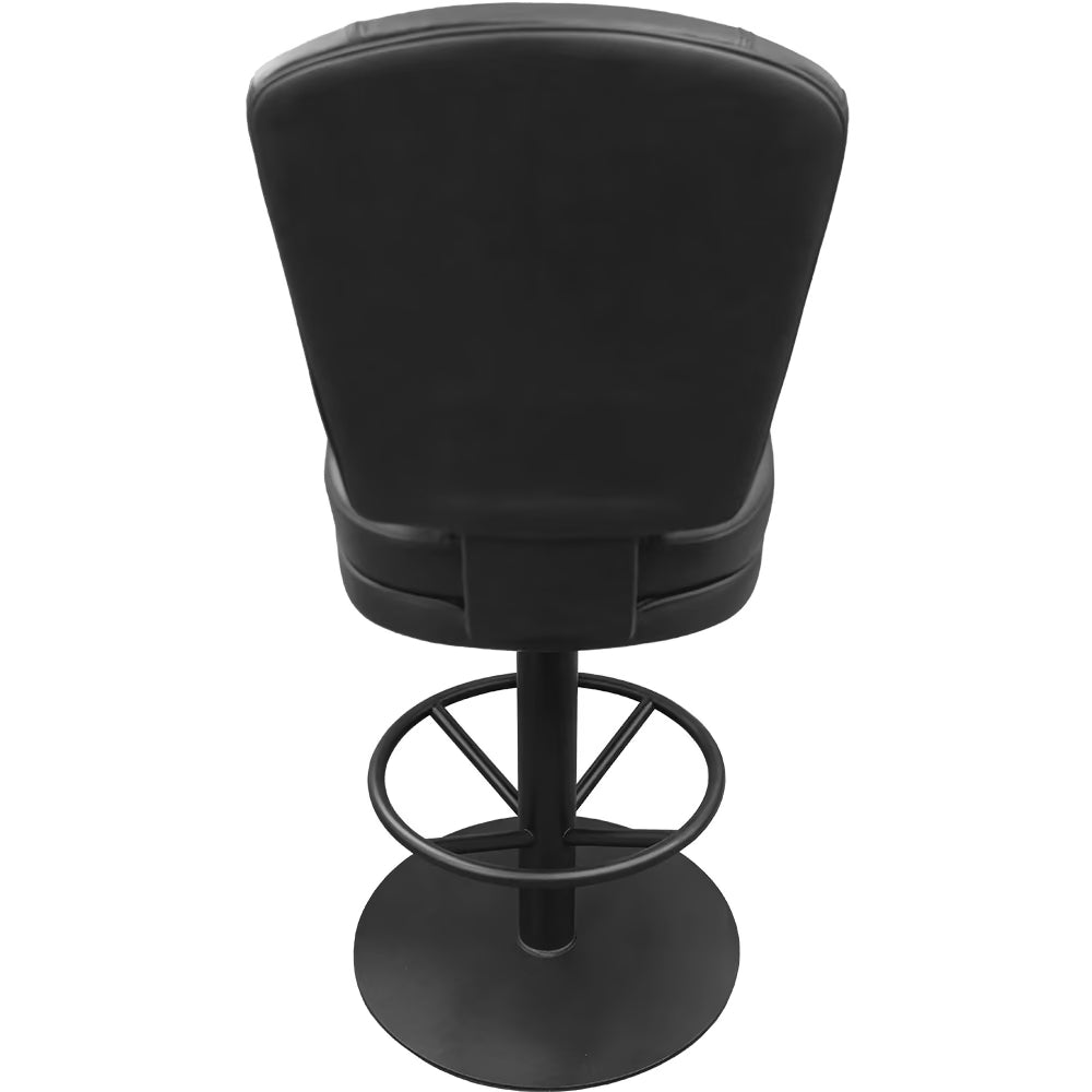 Holdem Casino Stool with Bar Height Pedestal Disc Swivel Base