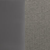 Roan Indoor/Outdoor L-Shaped Sectional with Coffee Table in Gray Wicker PE Rattan with Gray Cushions