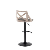 Charlotte Adjustable Barstool - Set of 2