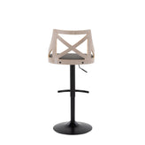 Charlotte Adjustable Barstool - Set of 2
