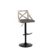 Charlotte Adjustable Barstool - Set of 2