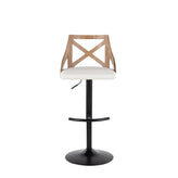 Charlotte Adjustable Barstool - Set of 2