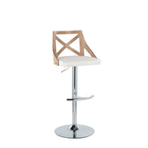 Charlotte Adjustable Barstool - Set of 2