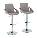 Cosmo Adjustable Barstool - Set of 2