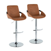 Cosmo Adjustable Barstool - Set of 2