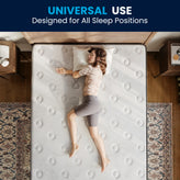 Dream Cooling Gel 10 Inch CertiPUR-US Certified Foam and Pocket Spring Hybrid Mattress, Full Mattress in a Box