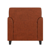 HERCULES Diplomat Series Cognac LeatherSoft Chair