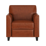 HERCULES Diplomat Series Cognac LeatherSoft Chair