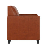 HERCULES Diplomat Series Cognac LeatherSoft Chair