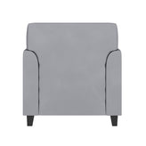 HERCULES Diplomat Series Gray LeatherSoft Chair