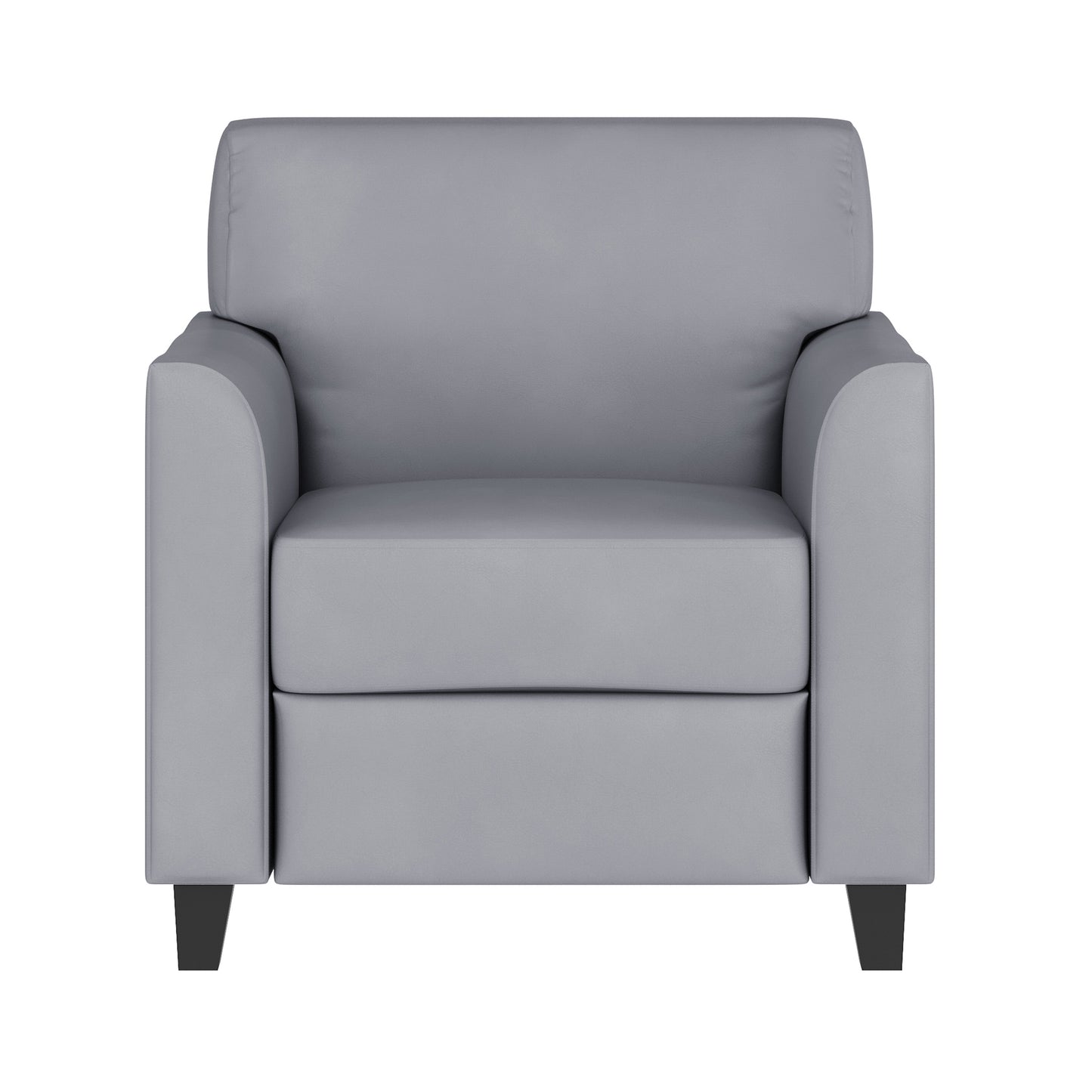 HERCULES Diplomat Series Gray LeatherSoft Chair