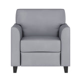 HERCULES Diplomat Series Gray LeatherSoft Chair