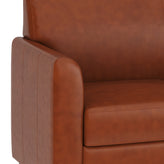 HERCULES Diplomat Series Cognac LeatherSoft Loveseat