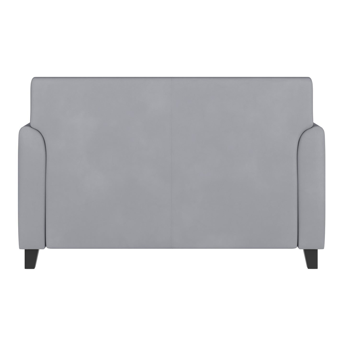 HERCULES Diplomat Series Gray LeatherSoft Loveseat
