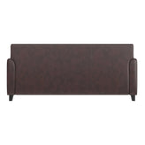 HERCULES Diplomat Series Brown LeatherSoft Sofa
