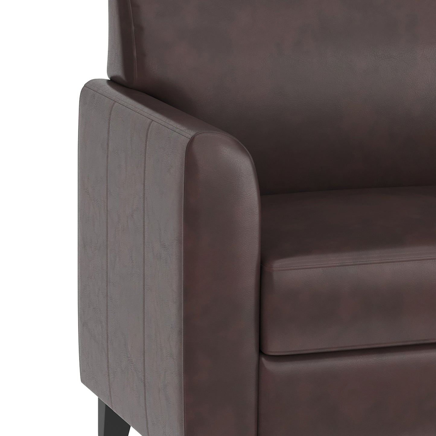 HERCULES Diplomat Series Brown LeatherSoft Sofa