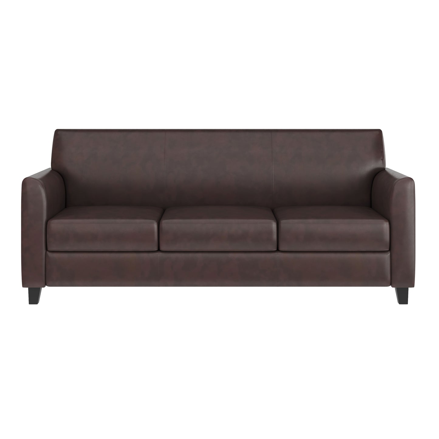 HERCULES Diplomat Series Brown LeatherSoft Sofa