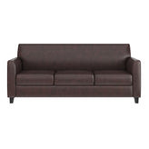 HERCULES Diplomat Series Brown LeatherSoft Sofa