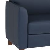 HERCULES Diplomat Series Navy LeatherSoft Sofa