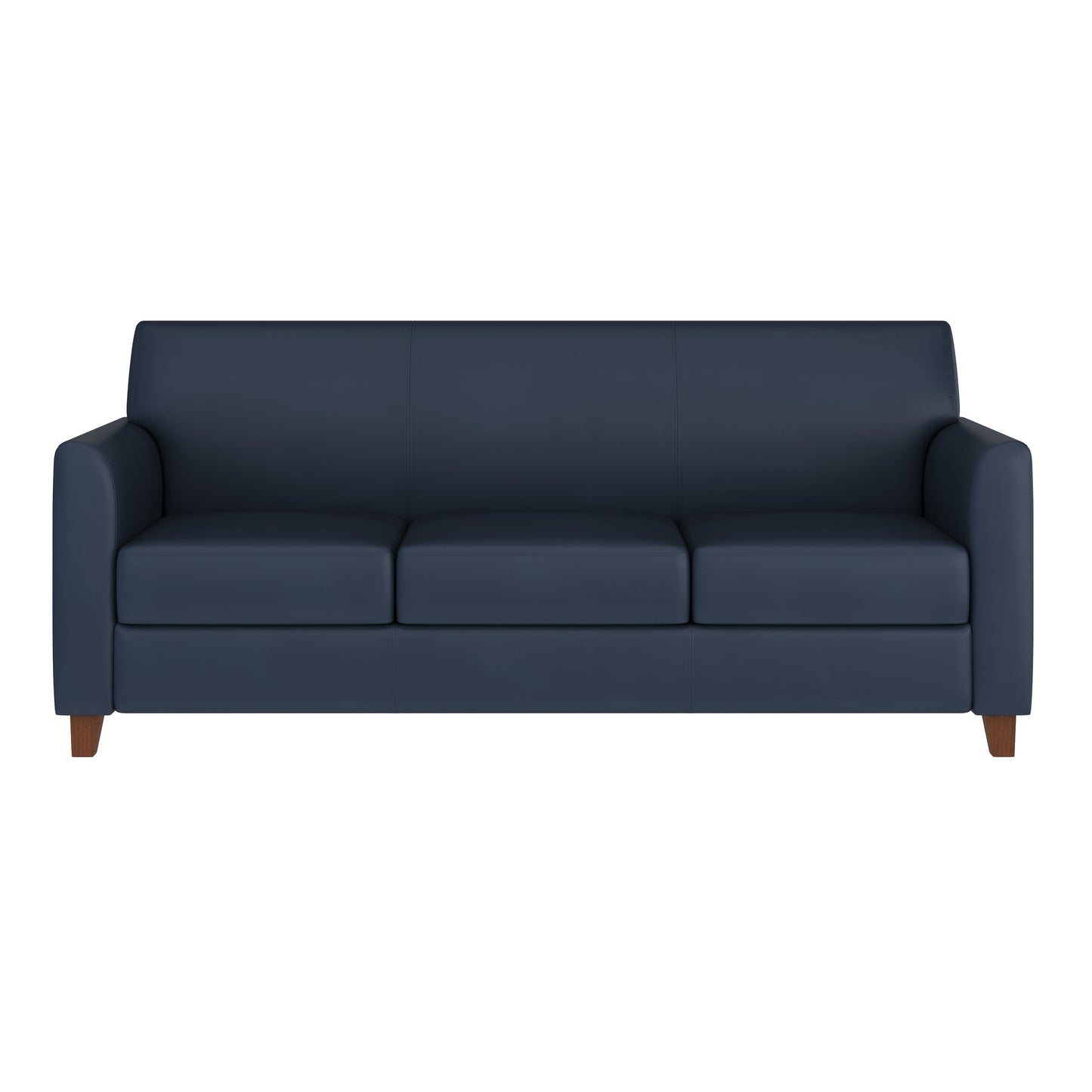 HERCULES Diplomat Series Navy LeatherSoft Sofa