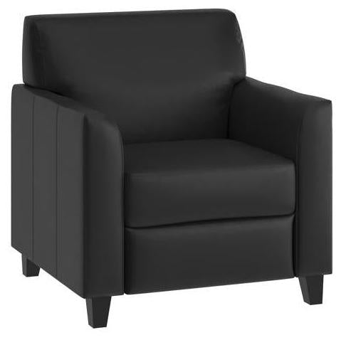 HERCULES Diplomat Series LeatherSoft Sofa Chair and Seat Reception Set