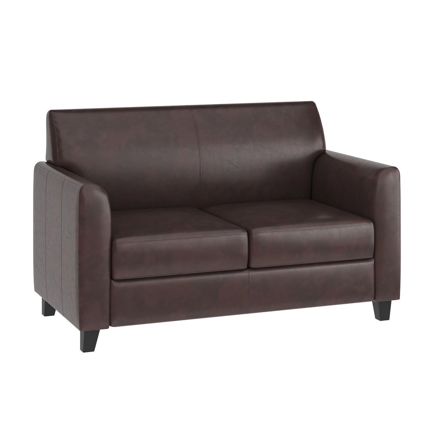 HERCULES Diplomat Series Reception Set in Brown LeatherSoft