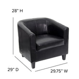 Katie Black LeatherSoft Lounge Chair