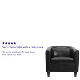 Katie Black LeatherSoft Lounge Chair