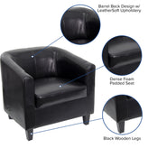 Katie Black LeatherSoft Lounge Chair