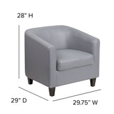 Katie Gray LeatherSoft Lounge Chair