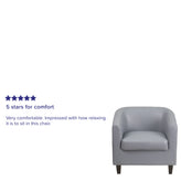 Katie Gray LeatherSoft Lounge Chair