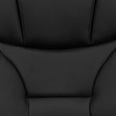 Hansel High Back Black LeatherSoft Executive Swivel Office Chair with Arms