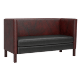 Orlina Plain Back Privacy Booth with Wood Legs19f80f05a96547b4ec