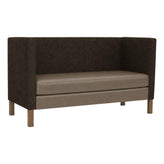 Orlina Plain Back Privacy Booth with Wood Legs19f80f05a9615e916d