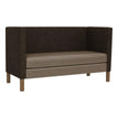Orlina Plain Back Privacy Booth with Wood Legs1a064040b6f3df61f3