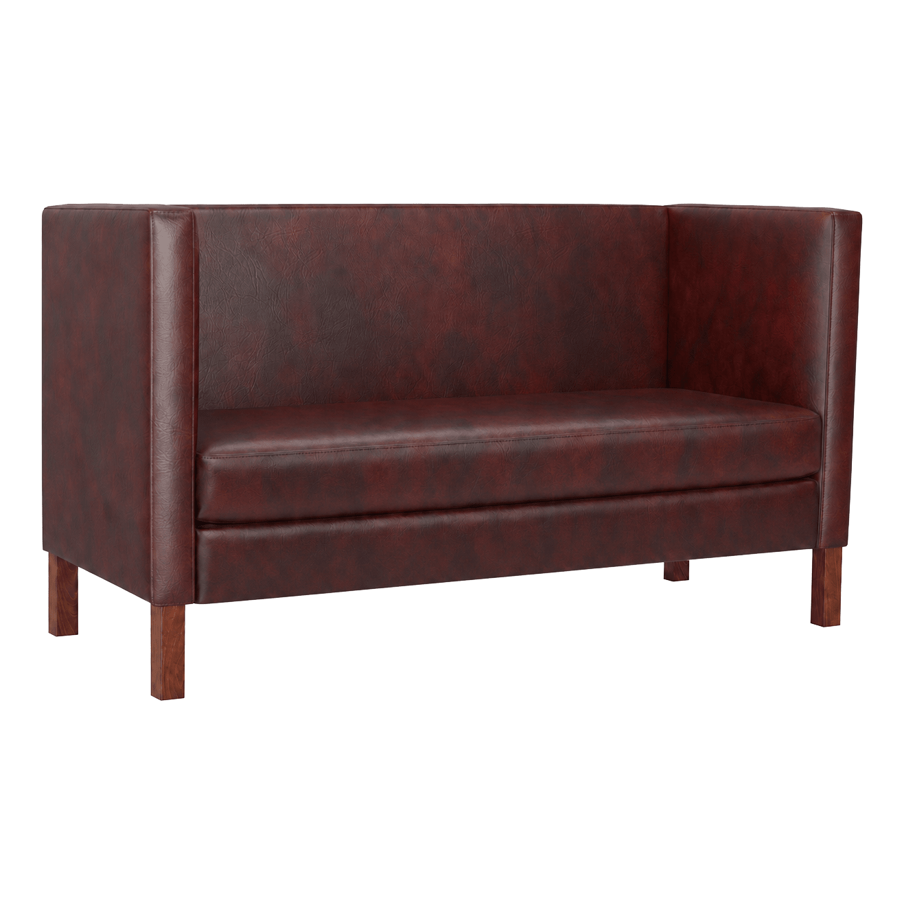 Orlina Plain Back Privacy Booth with Wood Legs19f80f05a96b7ead0