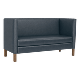 Orlina Plain Back Privacy Booth with Wood Legs19f80f05a9621eeeb
