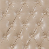 HERCULES Series Beige LeatherSoft Parsons Chair with Rolled Back, Accent Nail Trim and Walnut Finish