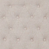 HERCULES Series Beige Fabric Parsons Chair with Rolled Back, Accent Nail Trim and Walnut Finish