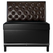 Button Tufted Back Restaurant Booth with Metal Legs - Bar Height19f907d3ace3488681