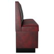 Button Tufted Back Restaurant Booth with Padded Base - Bar Height19f9080f0ee17e17a7