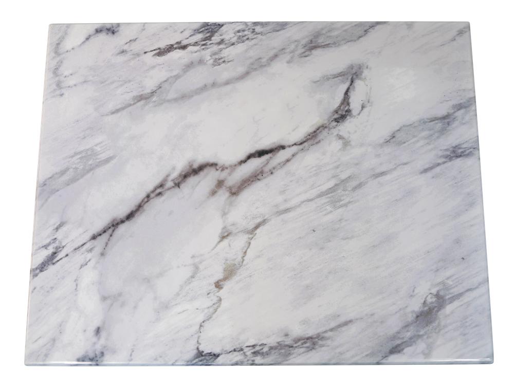 Black Marble Pattern Powder Coated MDF Outdoor Table Tops