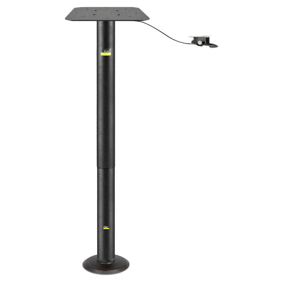 Bolt-Down Table Base with Height-Adjustable Pneumatic Post – Restaurant ...