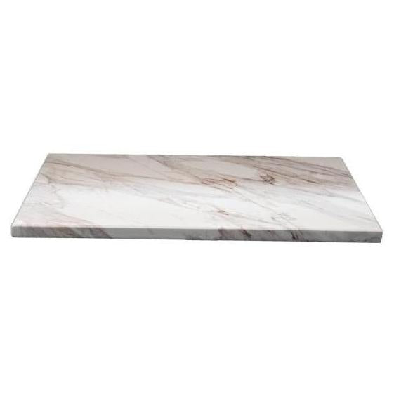 Brown Calcatta Pattern Powder Coated MDF Outdoor Table Tops