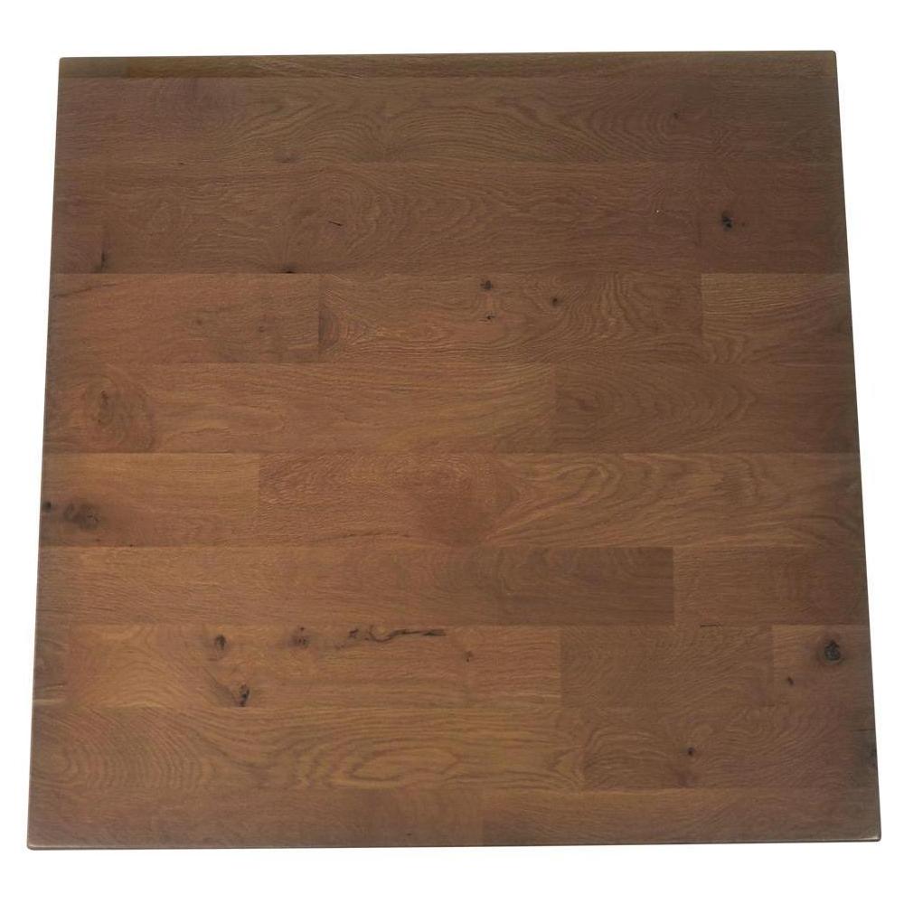 Butcher Block Pattern Powder Coated MDF Outdoor Table Tops