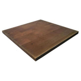 Butcher Block Pattern Powder Coated MDF Outdoor Table Tops