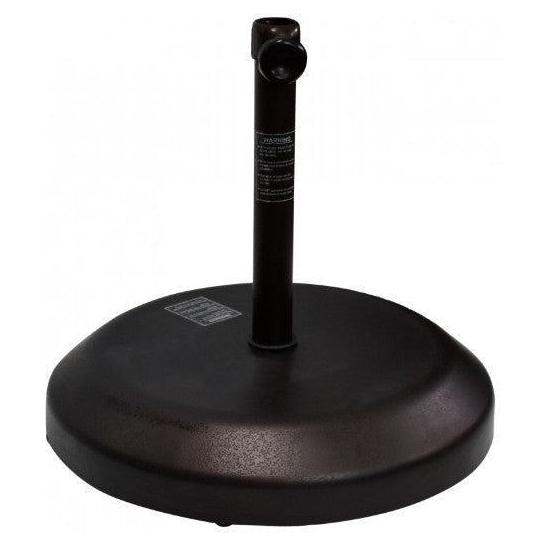 Round 75 LB Outdoor Commercial Umbrella Base with Casters