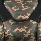 X10 Gaming Chair, Racing Style Ergonomic Office Chair, Height Adjustable Swivel Computer Chair with Flip-Up Arms, Camouflage/Black LeatherSoft