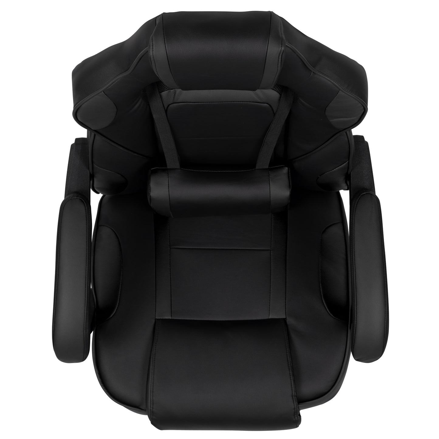 X40 Gaming Chair Racing Ergonomic Computer Chair with Fully Reclining Back/Arms, Slide-Out Footrest, Massaging Lumbar - Black